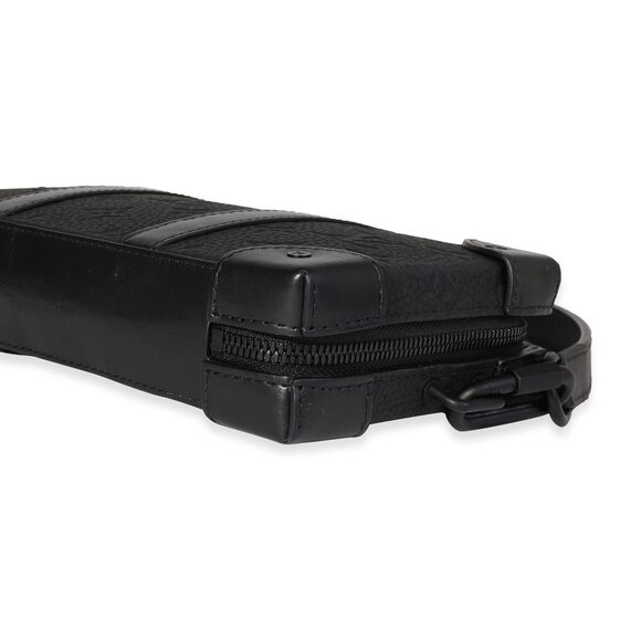 Louis Vuitton Black Monogram Embossed Taurillon Leather Soft Trunk Wallet - Picture 6 of 8